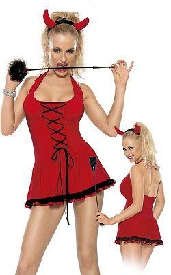 Strój diablicy Sexy Devil Costume Red